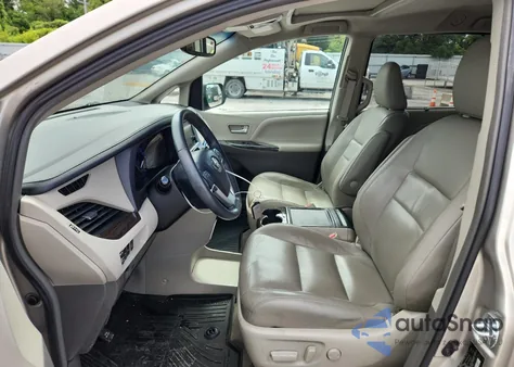 2017 Toyota Sienna Xle from USA, damaged, VIN 5TDYZ3DC7HS833463